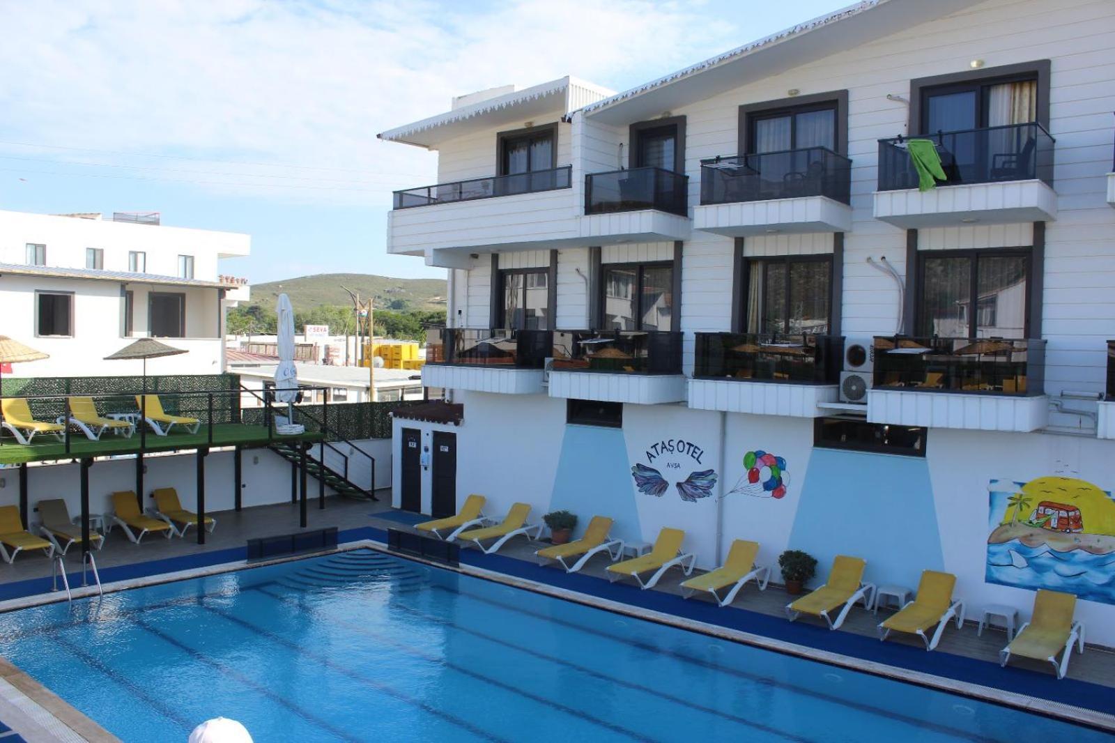 Atas Aqua Otel Avsa Türkeli Exterior foto